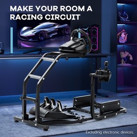 Supllueer Racing Simulator Cockpit Wheel Stand Fit For Thrustmaster Logitech G29