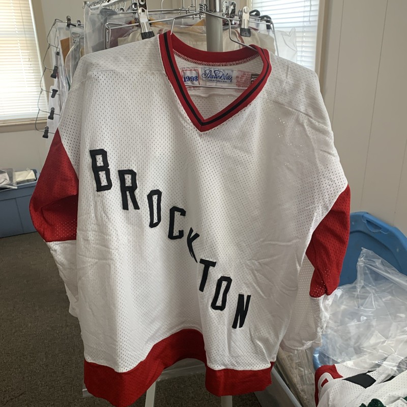 Vintage Powerhouse Brockton Stall And Dean Hockey Jersey Size 52
