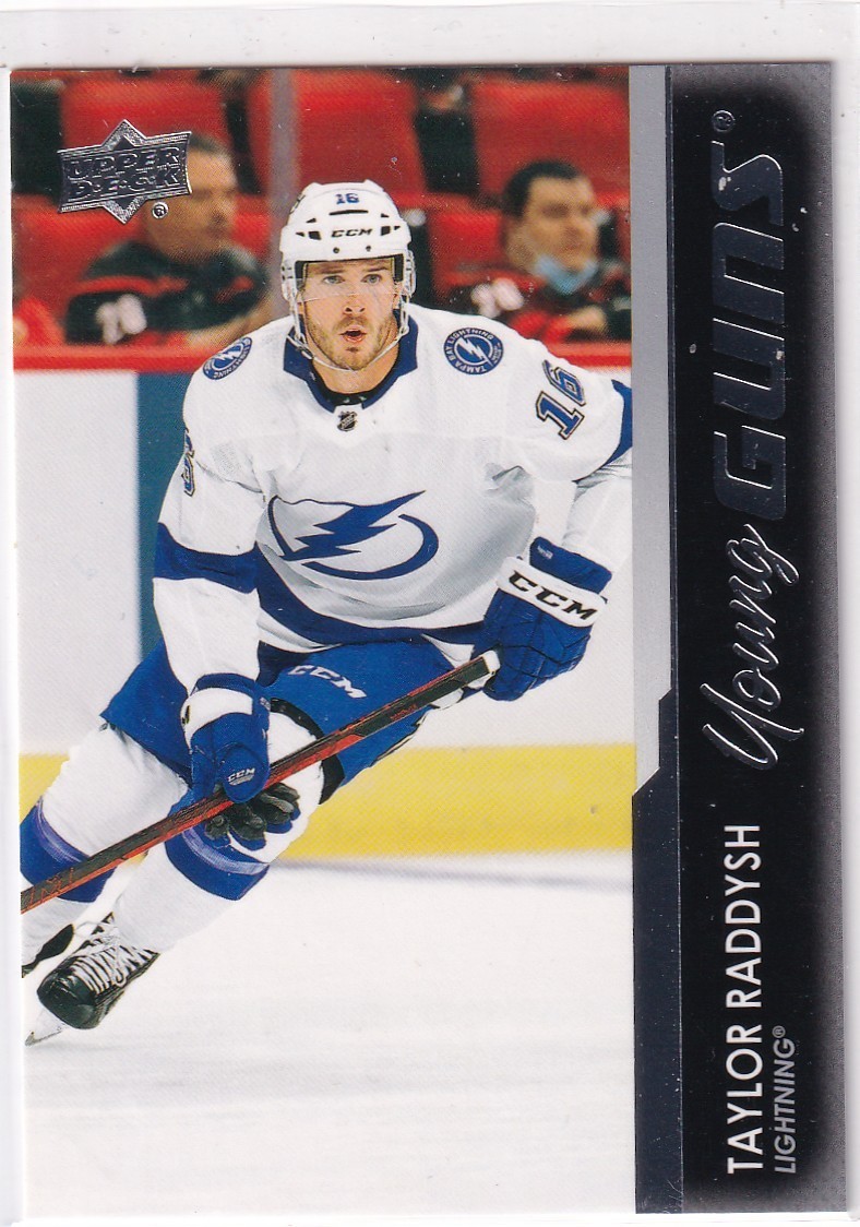 21/22 UD SERIES 2 TAYLOR RADDYSH YOUNG GUNS RC SP ROOKIE #453