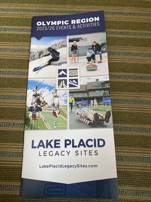 Olympic Region 2025/2026 Events&activities Lake Placid Legacy Sites brochure,new