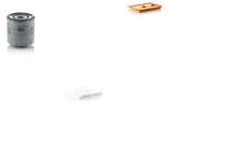 MANN-FILTER Inspektionspaket Filtersatz L Partikelfilter Anschraubfilter für VW