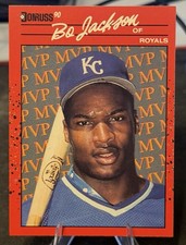 Kansas City Royals  1990 Donruss - Bonus MVP - Bo Jackson #BC-1