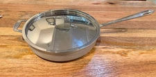 All-Clad Stainless Master Chef2 3 Qt Saute Pan with Lid
