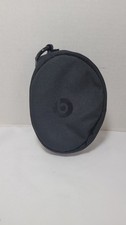BEATS By Dr. Dre Headphone Soft Carry Case Pouch Zipper Black 4 X 6" Pre-Owned