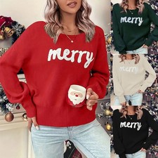 Knitted Women Crew Neck Sweater Loose Pullover Female Jumper Elegant Spring Warm