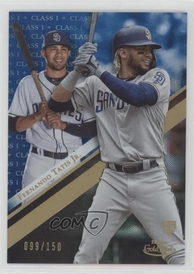 2019 Topps Gold Label Class 1 Blue 99/150 Fernando Tatis Jr #100 Rookie RC 0q5