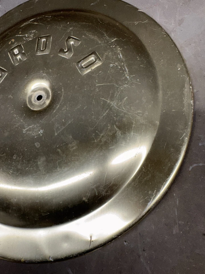 Крышка воздухоочистителя Moroso Gold Camaro GTO Mustang Corvette Impala Fairlane хот-род - Изображение 3 из 4