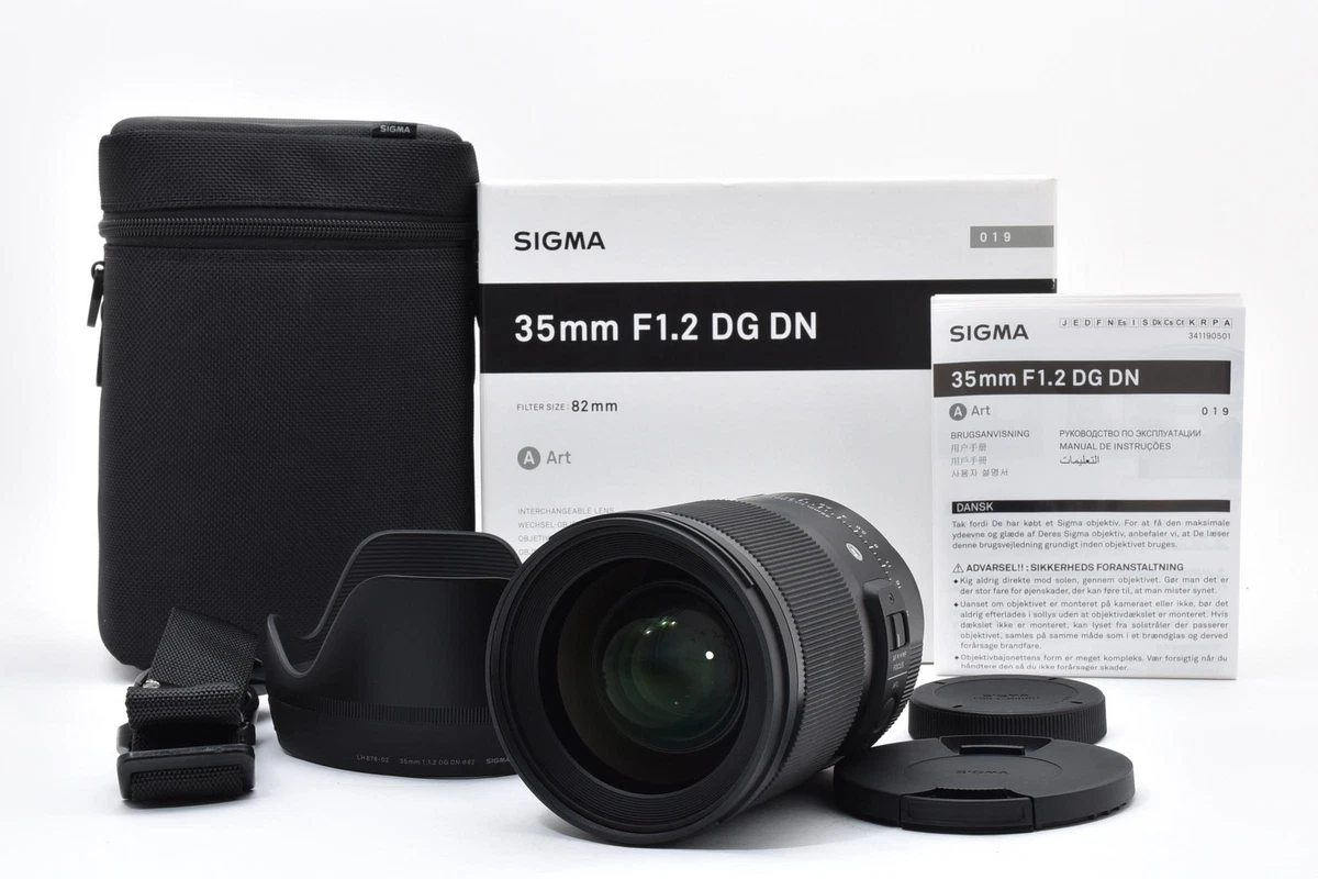 Sigma 35mm Focal f/1.2 Camera Lenses for sale | eBay
