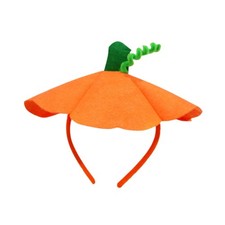 Halloween Pumpkin Headband Hair Band Decor Creative Hair Hoop for Makeup Stage