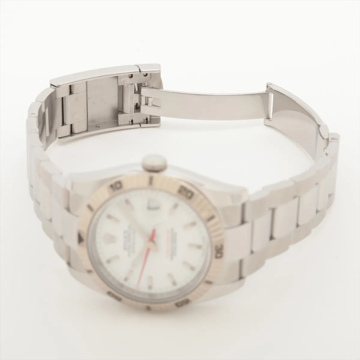 Rolex Datejust Turn-O-Graph 116264 SS×WG SS AT white dial image 5