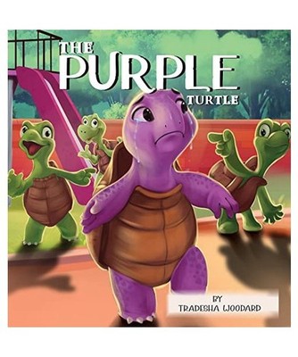 The Purple Turtle: Picture Book and Coloring Book, Woodard, Tradesha