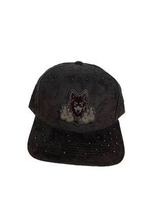 Lobo Entre Ovejas ,Gorras Bélicas ,Baseball Cap,Gorra De Gamuza Y Rhinestones