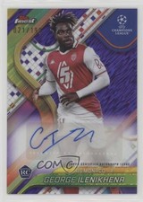 2024 Topps Finest UEFA Club Competitions /199 George Ilenikhena #BA-GI Auto 1oa8