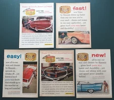 Simoniz Advertisement Lot of 5