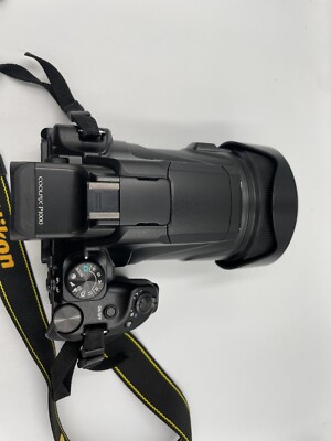 Excellent Nikon Coolpix P1000 Wide Angle Digital Camera Black From