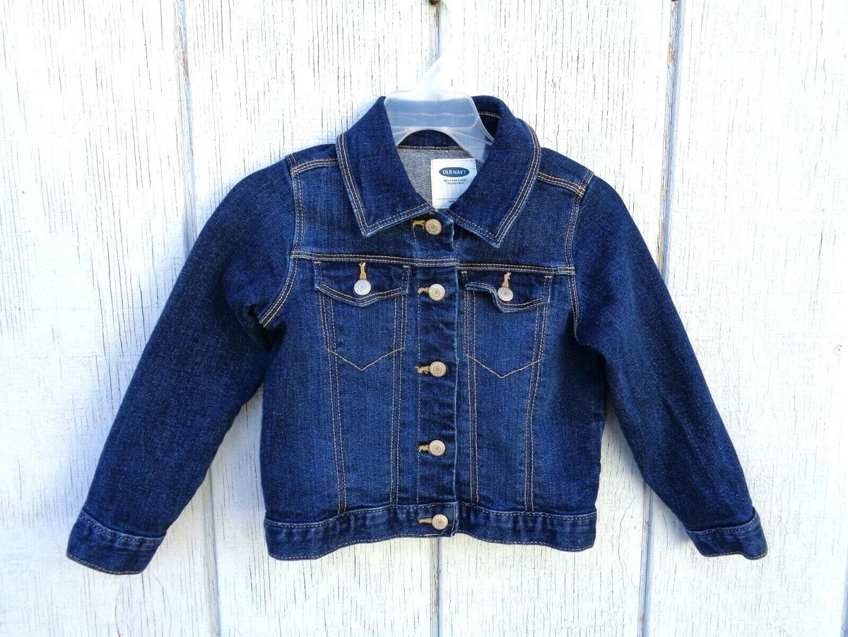 Old Navy Jeans Jacket Coat Girls Clothes Denim Size 3T 3