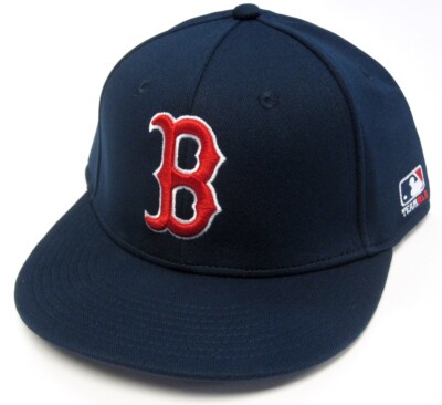 Boston Red Sox MLB OC Sports Proflex Solid Navy Hat Cap Adult Men's Flex  Fit