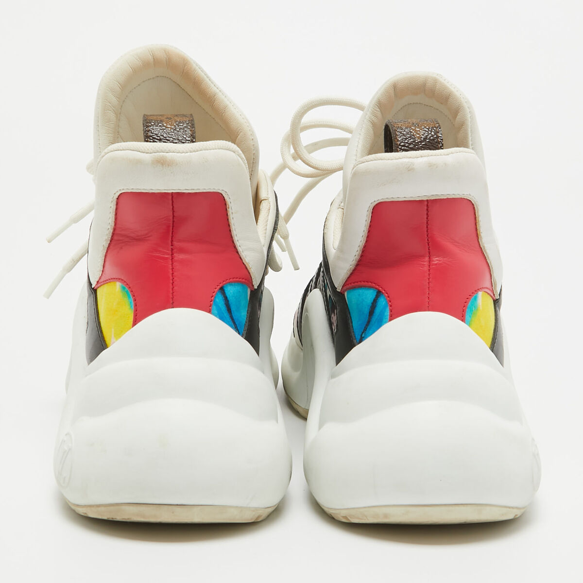 Louis Vuitton Multicolor Fabric and Leather Archlight High Louis Vuitton Multicolor Fabric and Leather Archlight High
