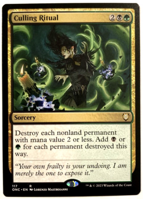 MTG Culling Ritual Phyrexia: All Will Be One Commander 117 NM | eBay