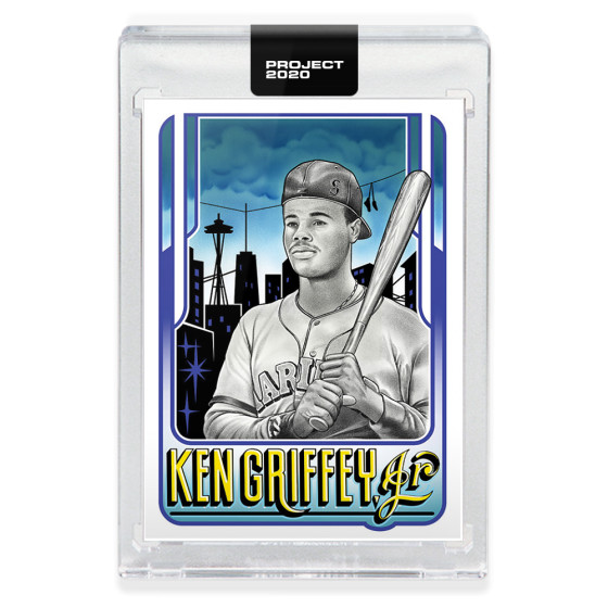 2020 TOPPS PROJECT 2020 #177 KEN GRIFFEY JR. - BY MISTER CARTOON