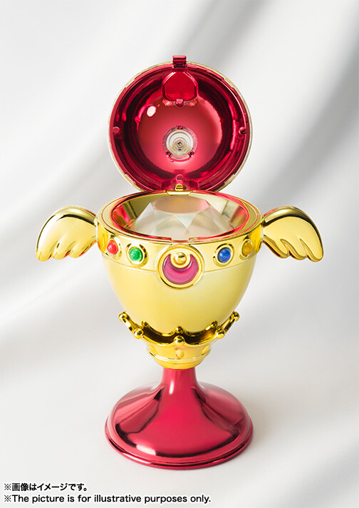その他 BANDAI PROPLICA RAINBOW MOON CHALICE RARE Sailor Moon Pink Moon Rainbow Moon Chalice Proplica