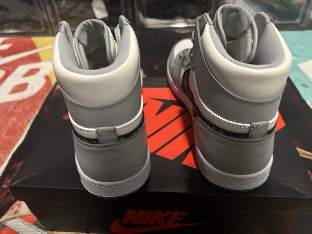 Size 11 - Jordan 1 x Dior High Gray Very Low Number Pair 59 Size 11 - Jordan 1 x Dior High Gray Very Low Number Pair 59