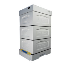 Bienenbeute-DNM ; Styroporbeute; Bienenzarge, mit Hygieneboden