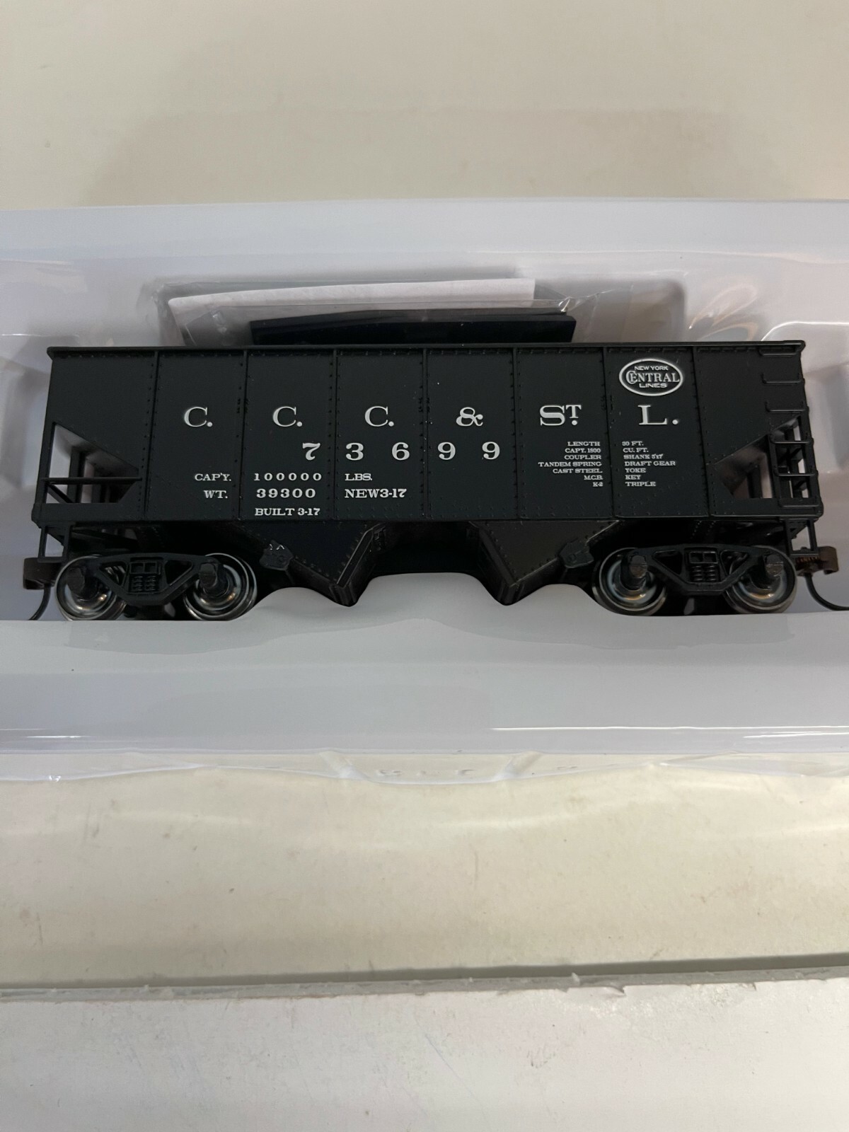 Bachmann Personenwagen HO – PRR Gepäckwagen, Oldtimer-Design, 1:87, Mit RP25 Rädern
