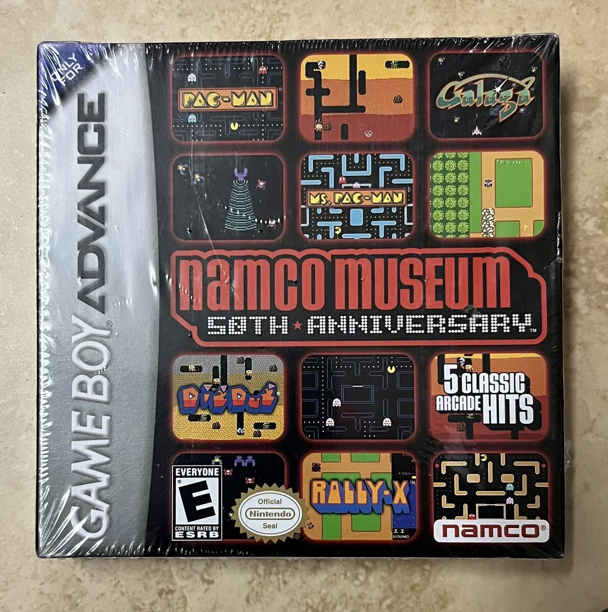 Namco Museum 50th Anniversary (Nintendo Game Boy Advance Namco Museum 50th Anniversary (Nintendo Game Boy Advance