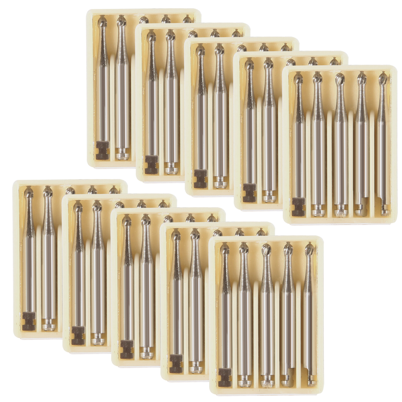 110 Boxes Dental Carbide Round Burs RA5 Bur For Slow Speed Latch Type