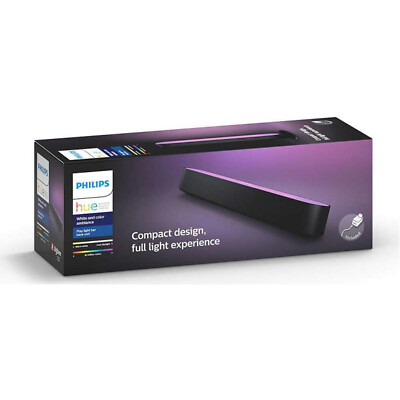 PHILIPS HUE Play White and Color Ambiance Lightbar Schwarz Smart WLAN Wi-Fi