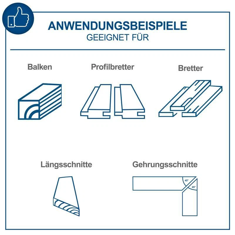Scheppach Tischkreissäge HS105 Profi-Gerät 2000W Schnitthöhe 75mm Untergestell - Bild 2 von 4