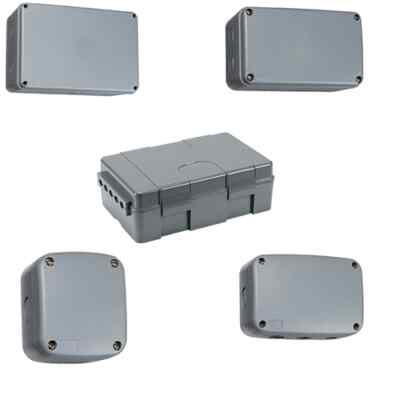  Wetterfeste Anschlussdose Outdoor IP66 KLEIN MITTEL GROSS EXTRA GROSS GRAU