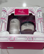 Philosophy Fresh Cream Shampoo Shower Gel Bubble Bath and Glazed Body Souffle