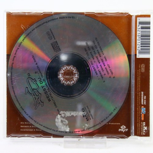 Music Musik Maxi Single CD ABS Feat. Creutzfeld&Jakob, Onandon & Dike Weisst du - Bild 2 von 2
