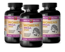 Hydration Boost - WOMEN'S MEGA COMPLEX - Essential Nutrients 3 Bottles 180 Capsu