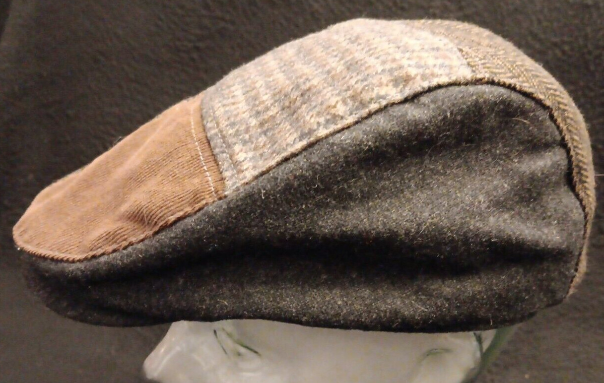 2016 Men's M/L Multi Pattern Patchwork Padded New… - image 4