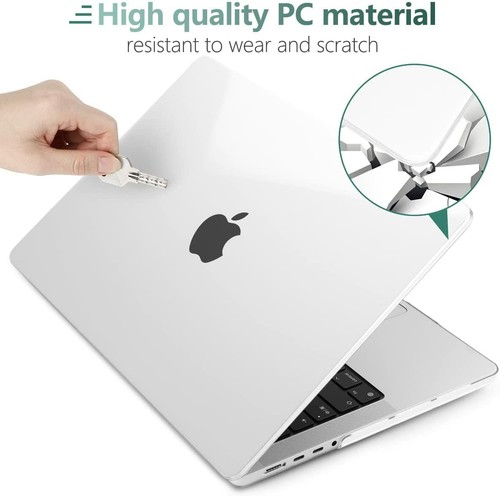 Anti-Slip Dustproof Hard PC Shell Protective Case For Apple Macbook Pro 16 A2485 - Picture 9 of 14
