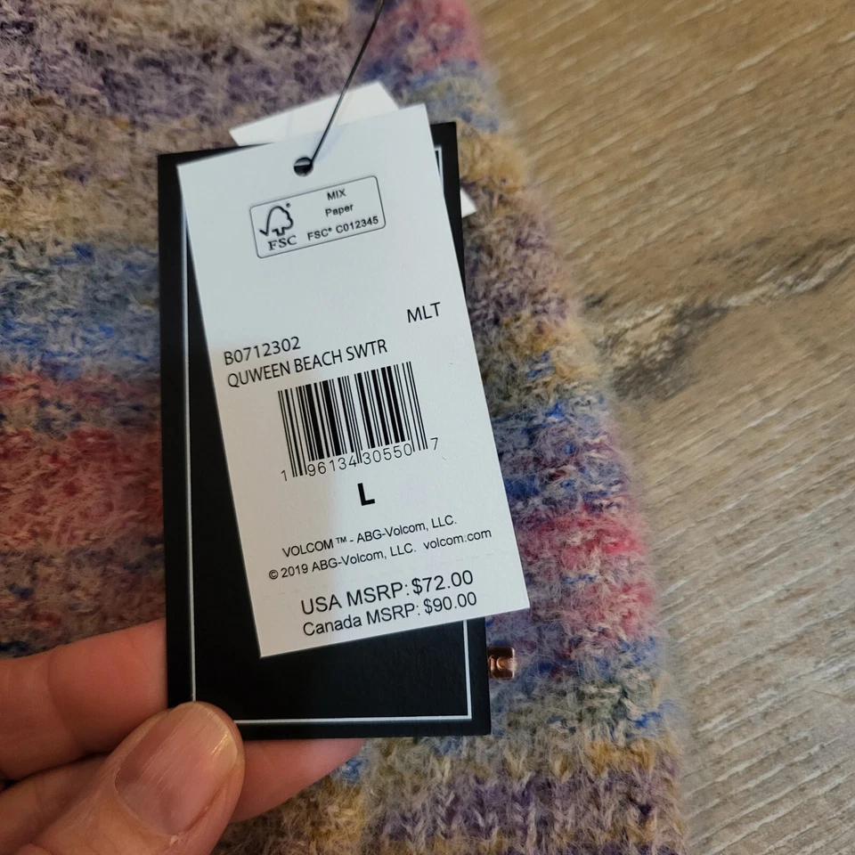 Volcom Women's Regular Quween Beach Crew Neck Sweater - Image 2 of 4