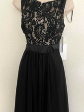 Eliza J Sleeveless Black Lace Dress EJ3M5552 Size 10 $485 #189