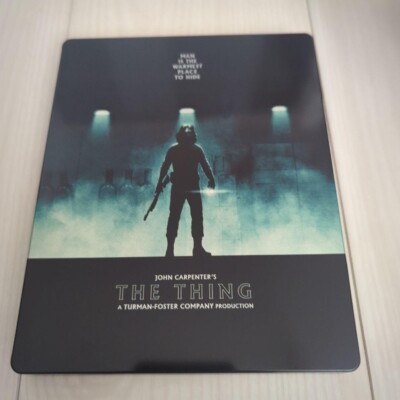 THE THING STEELBOOK John Carpenter Bluray A Turman Foster Company Production