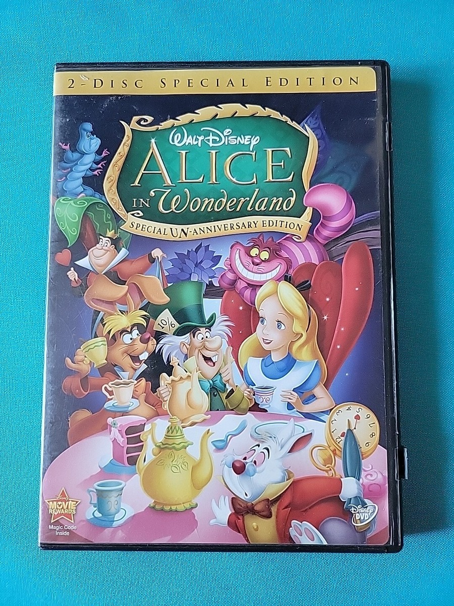 Alice in Wonderland (DVD, 2 Disc Set, Un-Anniversary Special
