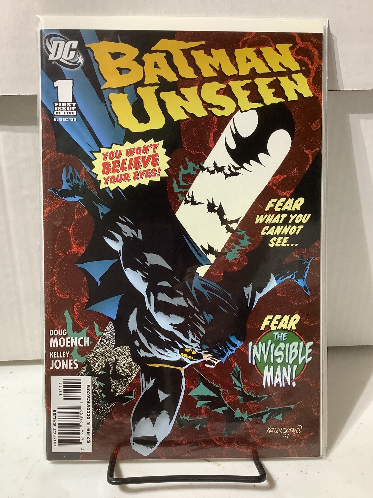 Batman Unseen #1 2009 - VF-NM  New Unopened - Combined Shipping