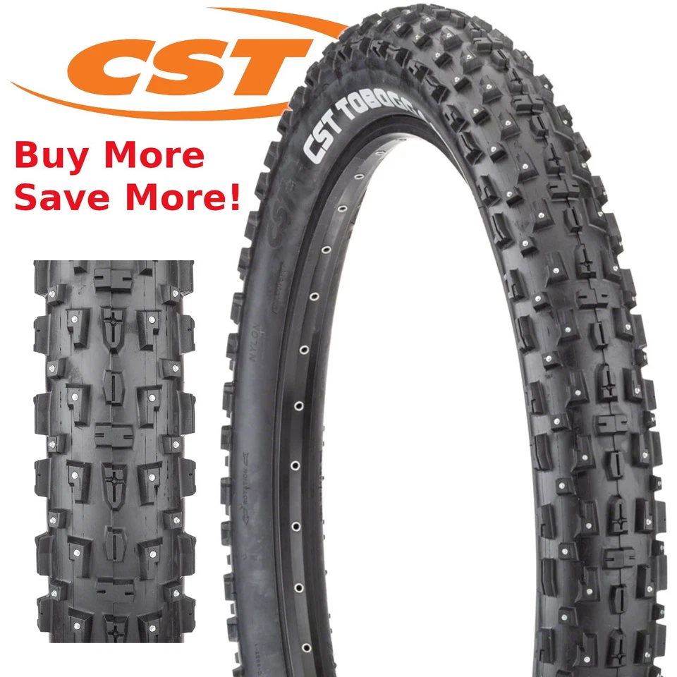 CST Rodel Fat Reifen 26x4.0 Stollen Eis & Schnee Draht Wulst Fat Bike 26 Zoll