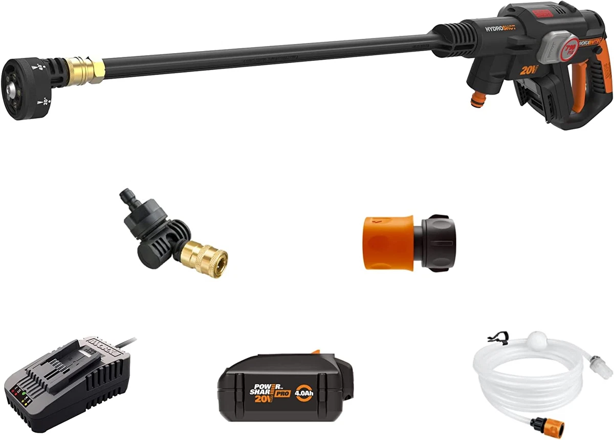 Worx Nitro 20V Brushless Hydroshot plus Portable Power Cleaner