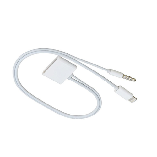 IPod To USB Cable 30 Pin To AUX USB, 30 Pin Charger Dock To