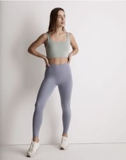 NEW Madewell MWL Flex High-Rise 25" Leggings Small color Provence Grape