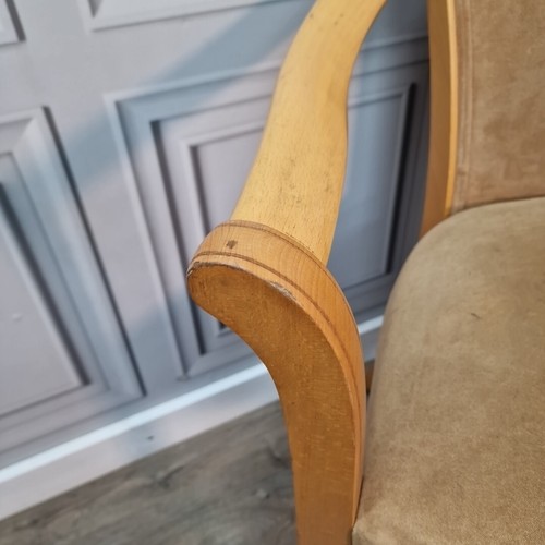 Retro Vintage Parker Knoll Table & Arm Chair Set - 2 Chairs - Havana Breakfast - Picture 11 of 24