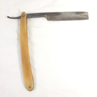 Vtg Solingen Anton Wingen Jr. Othello 53 Straight Razor Scales ~ Germany