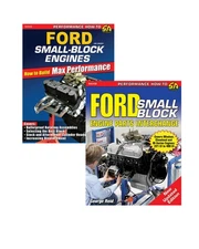 Ford Small-Block Engines Build Max Performance Parts Interchange 2 Book Set
